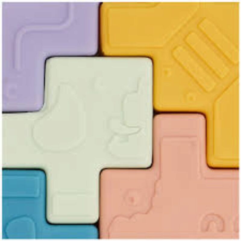 46020 Soft animal blocks Miniland. JUGUETES PARA BEBE - APILABLES Y ENCAJABLES . Color 0. 