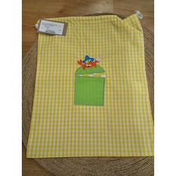 BOLSA MERIENDA GRANDE CANGREJO  GARVEL. ROPA PARA BEBES ,PREMAMA Y COLEGIAL - COLEGIO ,MANDILONES, MOCHILAS ACCESORIOS . Color