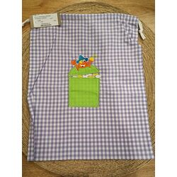 BOLSA MERIENDA GRANDE CANGREJO  GARVEL. ROPA PARA BEBES ,PREMAMA Y COLEGIAL - COLEGIO ,MANDILONES, MOCHILAS ACCESORIOS . Color