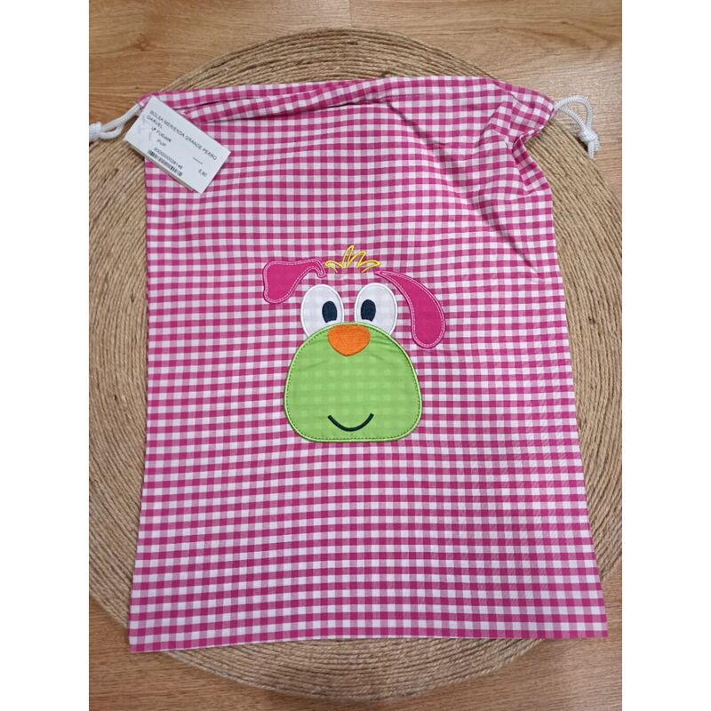 BOLSA MERIENDA GRANDE PERRO  GARVEL. ROPA PARA BEBES ,PREMAMA Y COLEGIAL - COLEGIO ,MANDILONES, MOCHILAS ACCESORIOS . Color