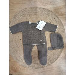 C9002 Conjunto de tres piezas MIS CUCADAS. ROPA PARA BEBES ,PREMAMA Y COLEGIAL - DE 0 5 AÑOS INVIERNO Conjuntos Punto . TALLAS 0