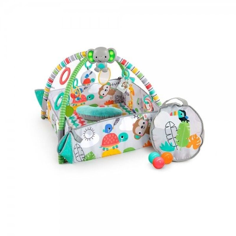 12624 Área de juegos para Bebé 5en1 Saro Totally Tropical saro. JUGUETES PARA BEBE - ALFOMBRAS, GIMNASIOS Y PARQUES INFANTILES .