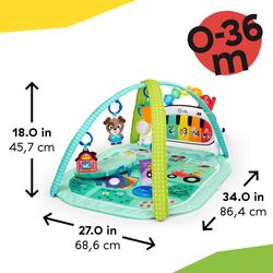 17447 AREA DE JUEGO KICKIN TUNES FARM BABY EINSTEIN SARO. JUGUETES PARA BEBE - ALFOMBRAS, GIMNASIOS Y PARQUES INFANTILES