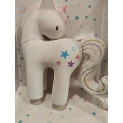 UNICORNIO MAGICO 1814 SARO. JUGUETES PARA BEBE - PRIMEROS PELUCHES Y MUÑECOS . Color Rosa. 