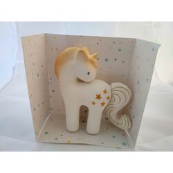 UNICORNIO MAGICO 1814 SARO. JUGUETES PARA BEBE - PRIMEROS PELUCHES Y MUÑECOS . Color Amarillo. 