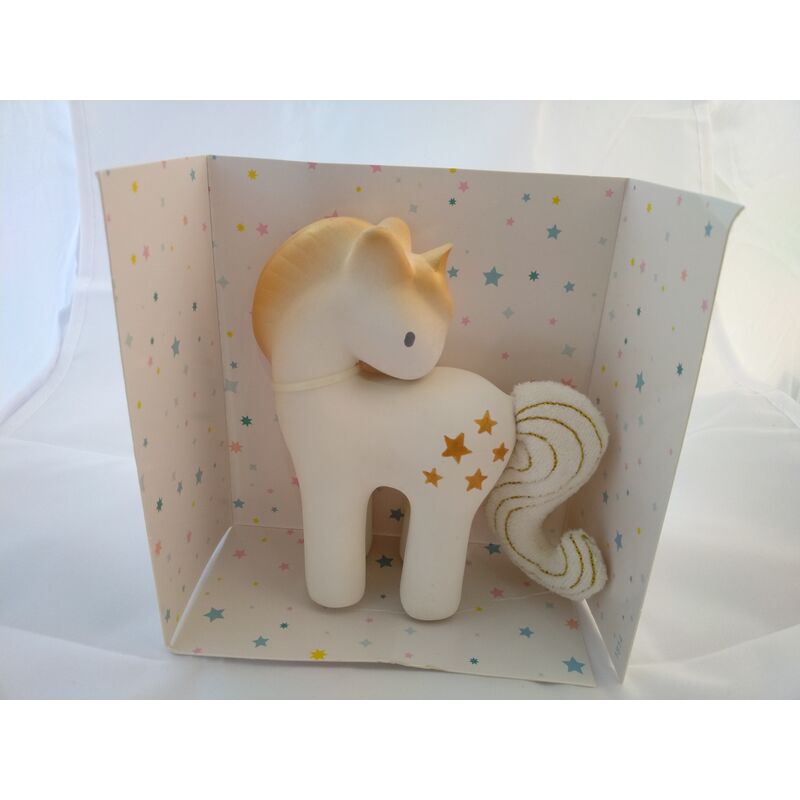 UNICORNIO MAGICO 1814 SARO. JUGUETES PARA BEBE - PRIMEROS PELUCHES Y MUÑECOS . Color Amarillo. 