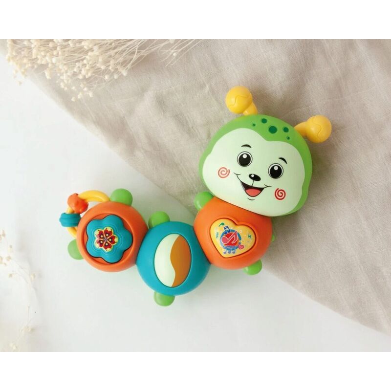 4424 Gusano musical kiokids. JUGUETES PARA BEBE - PRIMEROS MOVILES, PROYECTORES CARRILLONES INSTRUMENTOS MUSICALES . Color 0. 