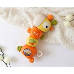 5866 Jirafa mordedor y sonajero para bebés Kiokids. JUGUETES PARA BEBE - INSTRUMENTOS MUSICALES MOVILES, PROYECTORES CARRILLONES