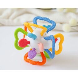 5875 Mordedor sensorial en forma de bola para bebés Kiokids. JUGUETES PARA BEBE . Color 0. 