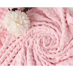 3976 Manta para bebé color rosa KIOKIDS. COCHECITOS-CARRICOCHES PARA BEBE SACOS Y TEXTILES MUSELINAS GASAS CHALES MANTAS . Color