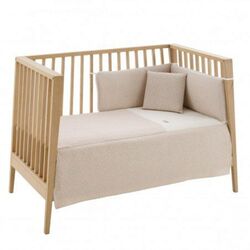 55701 JUEGO 2 PIEZAS COLCHA I-V CUNA 60 RUSTIC ROSA 60x120x3 CM CAMBRASS. MOBILIARIO Y DECORACION PARA BEBE - ROPA CUNA MINICUNA