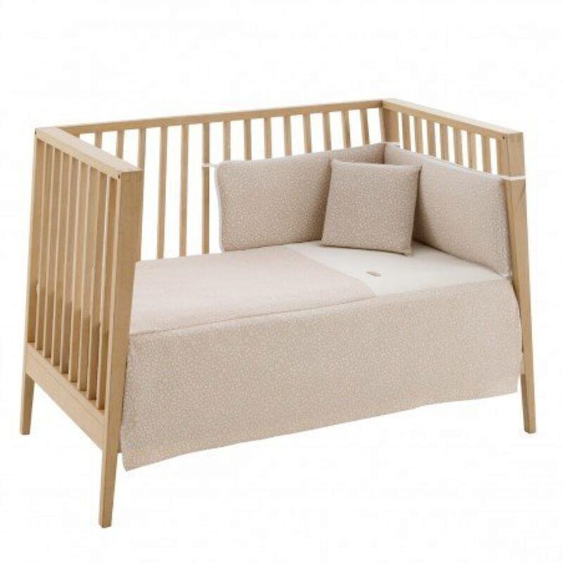 55701 JUEGO 2 PIEZAS COLCHA I-V CUNA 60 RUSTIC ROSA 60x120x3 CM CAMBRASS. MOBILIARIO Y DECORACION PARA BEBE - ROPA CUNA MINICUNA