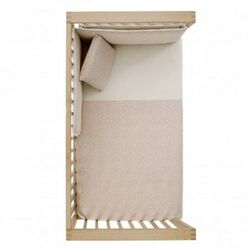 55701 JUEGO 2 PIEZAS COLCHA I-V CUNA 60 RUSTIC ROSA 60x120x3 CM CAMBRASS. MOBILIARIO Y DECORACION PARA BEBE - ROPA CUNA MINICUNA