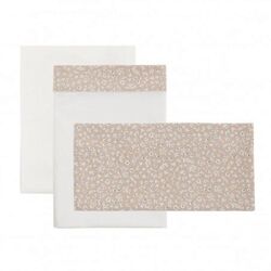 55711 SABANA CUNA 3 PCS (CUNA 60) 60x120x1 CM RUSTIC ROSA CAMBRASS. MOBILIARIO Y DECORACION PARA BEBE - ROPA CUNA MINICUNA