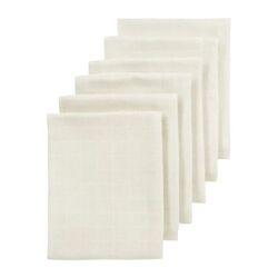 55965 MUSELINA MEDIANA PACK DE 6 70x70 CM ME-UNI NATURE. PUERICULTURA Y COMPLEMENTOS PARA BEBES . Color Beige. 