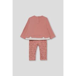 353013 CONJUNTO CHANDAL CON LACITOS ROSA STREET MONKEY. ROPA PARA BEBES ,PREMAMA Y COLEGIAL - DE 0 5 AÑOS INVIERNO NIÑA