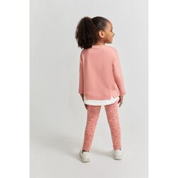 353013 CONJUNTO CHANDAL CON LACITOS ROSA STREET MONKEY. ROPA PARA BEBES ,PREMAMA Y COLEGIAL - DE 0 5 AÑOS INVIERNO NIÑA