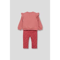 353043 CONJUNTO CHANDAL CON FLEQUILLOS ROSA  STREET MONKEY. ROPA PARA BEBES ,PREMAMA Y COLEGIAL - DE 0 5 AÑOS INVIERNO NIÑA