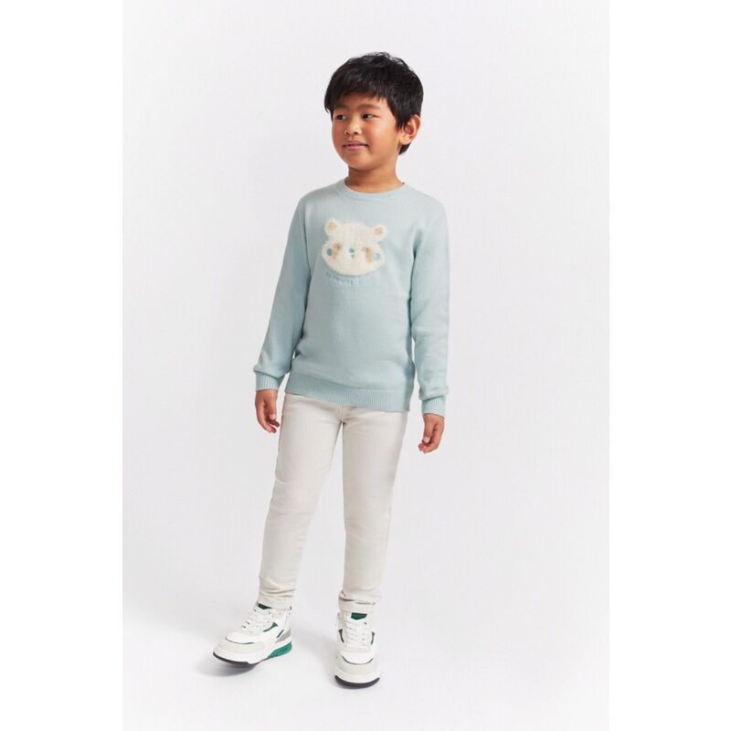 354051 JERSEY DE CONEJITO VERDE AMAZONAS. ROPA PARA BEBES ,PREMAMA Y COLEGIAL - DE 0 5 AÑOS INVIERNO NIÑO Jerseys Chaquetas .