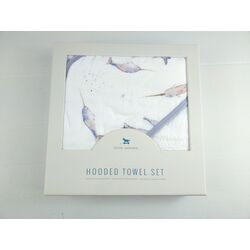 SET BAÑO NARWHAL YOBIO. PUERICULTURA Y COMPLEMENTOS PARA BEBES - BAÑO TOALLAS CAPAS DE . Color 0. 