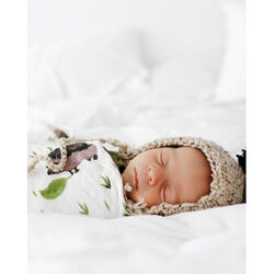 UB0513 MUSELINA DE BEBÉ LITTLE UNICORN BAMBÚ ERIZOS 120X120. COCHECITOS-CARRICOCHES PARA BEBE SACOS Y TEXTILES MUSELINAS GASAS .