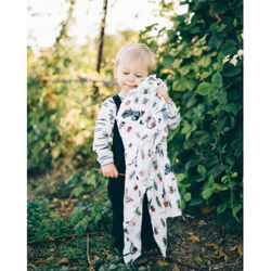 UB0526 MUSELINA DE BEBÉ LITTLE UNICORN BAMBÚ BUGS 120X120. COCHECITOS-CARRICOCHES PARA BEBE SACOS Y TEXTILES MUSELINAS GASAS .