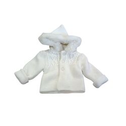 Ve 322 chaqueta con capucha de pelo crudo. ROPA PARA BEBES ,PREMAMA Y COLEGIAL - DE 0 5 AÑOS INVIERNO NIÑO Cazadoras Americanas