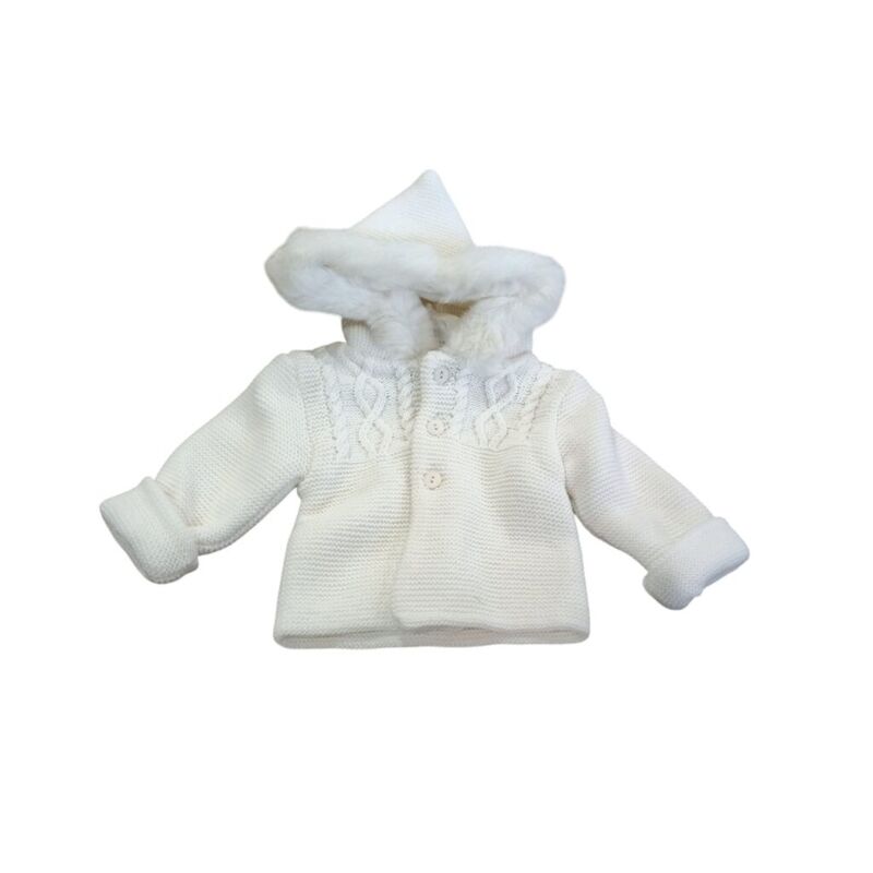 Ve 322 chaqueta con capucha de pelo crudo. ROPA PARA BEBES ,PREMAMA Y COLEGIAL - DE 0 5 AÑOS INVIERNO NIÑO Cazadoras Americanas
