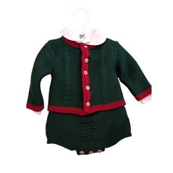 VE-347 CONJUNTO 3 PIEZAS RANITA FAMILIA AUSTRIACA SARDON. ROPA PARA BEBES ,PREMAMA Y COLEGIAL - DE 0 5 AÑOS INVIERNO Conjuntos