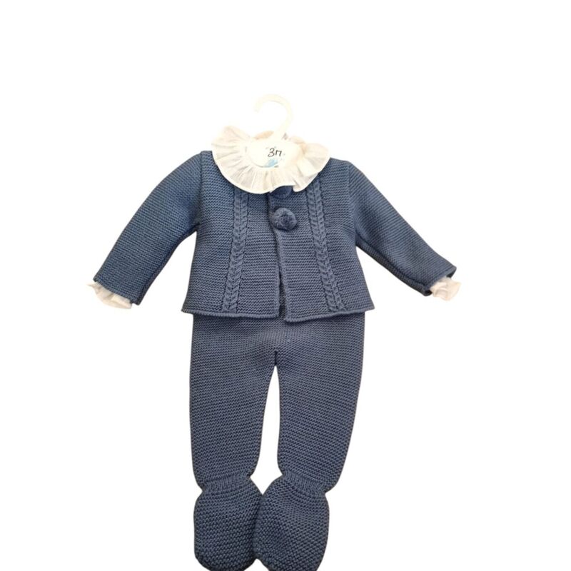 VE-364 CONJUNTO 3 PIEZAS POLAINA FAMILIA JESUS SARDON. ROPA PARA BEBES ,PREMAMA Y COLEGIAL - DE 0 5 AÑOS INVIERNO Conjuntos