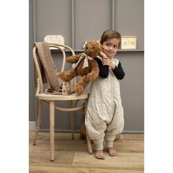 54765 PIJAMA S/M FORR.CANALÉ TOG 2.0 80 CM ME-RIB MINI SPOT SAND MELANGE MEYCO CAMBRASS. MOBILIARIO Y DECORACION PARA BEBE -