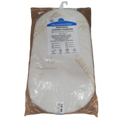 COLCHÓN CAPAZO DE VISCOLASTICA 75X40 CM GIGUEÑA. MOBILIARIO Y DECORACION PARA BEBE - COLCHONES . Color Blanco. 