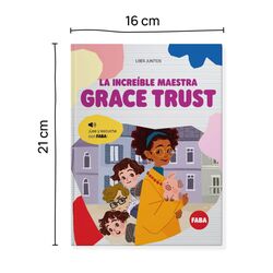 BKE10001 La increíble maestra Grace Trust. Lee y escucha con FABA Tapa. JUGUETES PARA BEBE - INSTRUMENTOS MUSICALES ACCESORIOS