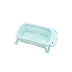 BAÑERA PLEGABLE OLMITOS. PUERICULTURA Y COMPLEMENTOS PARA BEBES - BAÑO BAÑERAS . Color Azul. 