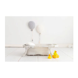 BAÑERA PLEGABLE OLMITOS. PUERICULTURA Y COMPLEMENTOS PARA BEBES - BAÑO BAÑERAS . Color GRIS . 
