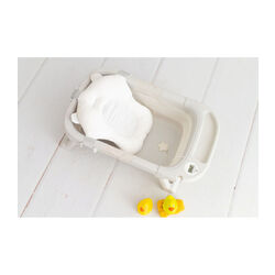 BAÑERA PLEGABLE OLMITOS. PUERICULTURA Y COMPLEMENTOS PARA BEBES - BAÑO BAÑERAS . Color GRIS . 