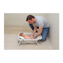 BAÑERA PLEGABLE OLMITOS. PUERICULTURA Y COMPLEMENTOS PARA BEBES - BAÑO BAÑERAS . Color GRIS . 