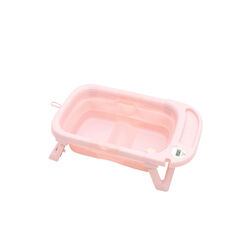 BAÑERA PLEGABLE OLMITOS. PUERICULTURA Y COMPLEMENTOS PARA BEBES - BAÑO BAÑERAS . Color Rosa. 