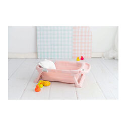 BAÑERA PLEGABLE OLMITOS. PUERICULTURA Y COMPLEMENTOS PARA BEBES - BAÑO BAÑERAS . Color Rosa. 