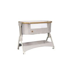 BT916B MINICUNA COLECHO STELLA BEIG OLMITOS. MOBILIARIO Y DECORACION PARA BEBE - MINICUNAS SERONES . Color Beige. 