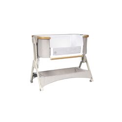 BT916B MINICUNA COLECHO STELLA BEIG OLMITOS. MOBILIARIO Y DECORACION PARA BEBE - MINICUNAS SERONES . Color Beige. 