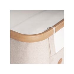 BT916B MINICUNA COLECHO STELLA BEIG OLMITOS. MOBILIARIO Y DECORACION PARA BEBE - MINICUNAS SERONES . Color Beige. 