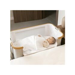 BT916B MINICUNA COLECHO STELLA BEIG OLMITOS. MOBILIARIO Y DECORACION PARA BEBE - MINICUNAS SERONES . Color Beige. 