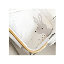 BT916B MINICUNA COLECHO STELLA BEIG OLMITOS. MOBILIARIO Y DECORACION PARA BEBE - MINICUNAS SERONES . Color Beige. 