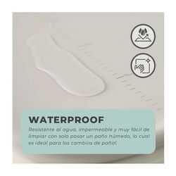 CAMBIADOR BEBE EVA OLMITOS. PUERICULTURA Y COMPLEMENTOS PARA BEBES - BAÑO CAMBIADORES MOBILIARIO DECORACION . Color GRIS . 