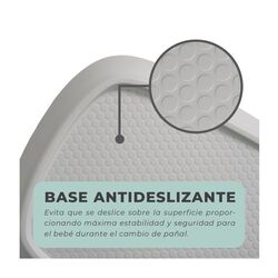 CAMBIADOR BEBE EVA OLMITOS. PUERICULTURA Y COMPLEMENTOS PARA BEBES - BAÑO CAMBIADORES MOBILIARIO DECORACION . Color GRIS . 