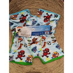 PACK 2 BOXER PT03409 PATRULLA CANINA FACTORY CR. ROPA PARA BEBES ,PREMAMA Y COLEGIAL - DE 0 5 AÑOS INTERIOR Slip INFANTIL VERANO