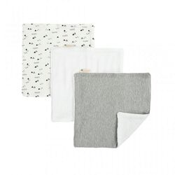 00813698 TOALLITA BEBE 30X30 TRES UNIDADES  LEON COIMASA. COCHECITOS-CARRICOCHES PARA BEBE SACOS Y TEXTILES MUSELINAS GASAS .