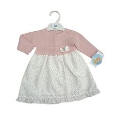 50321 Vestido maquillaje blanco creaciones visi. ROPA PARA BEBES ,PREMAMA Y COLEGIAL - DE 0 5 AÑOS INVIERNO Vestidos NIÑA .