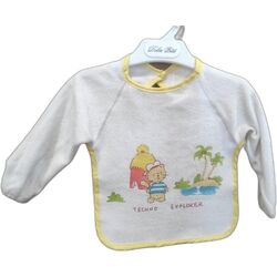 Babero  con mangas madu. PUERICULTURA Y COMPLEMENTOS PARA BEBES - COMIDA BABEROS . Color Amarillo. 